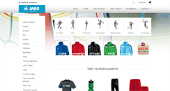 Desktop Screenshot of jako-sport.sk